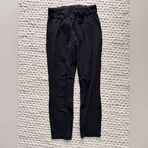 lululemon athletica Women's Black Drawstring Joggers